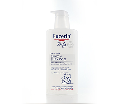 EUCERIN BAÑO/SHA PIEL SENSIB X400ML