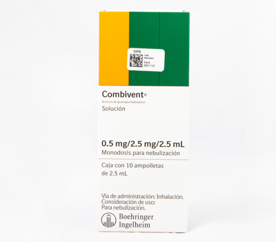 COMBIVENT NEB 2.5ML X10